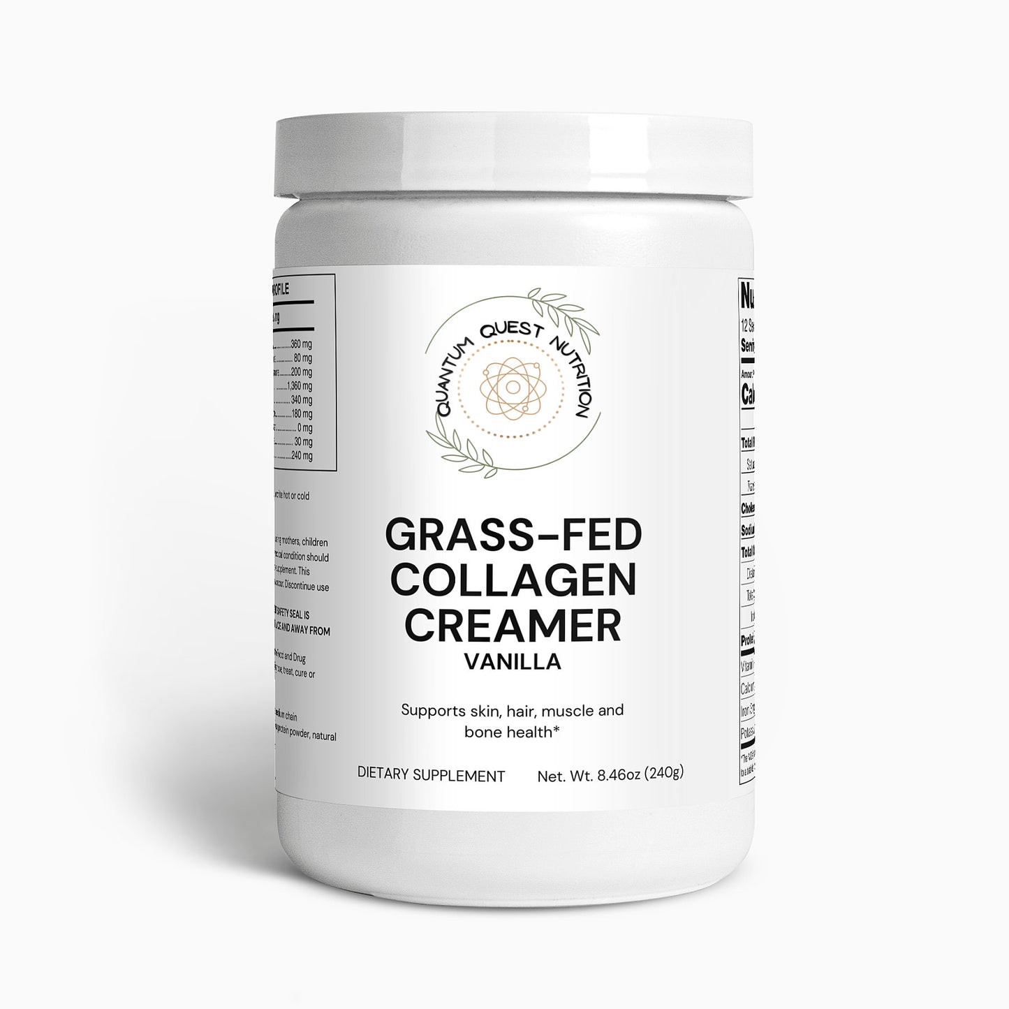 Grass-Fed Collagen Creamer (Vanilla)