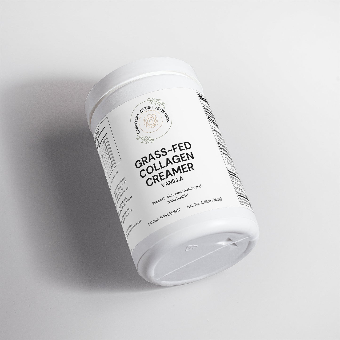 Grass-Fed Collagen Creamer (Vanilla)