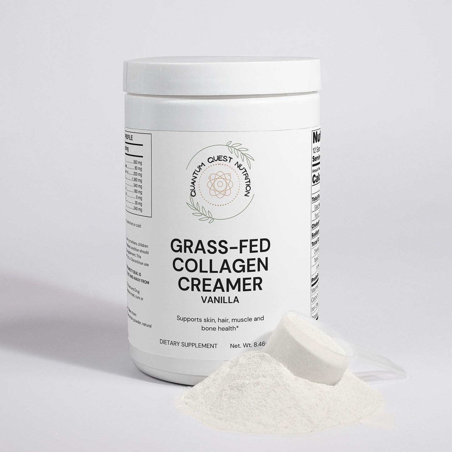 Grass-Fed Collagen Creamer (Vanilla)