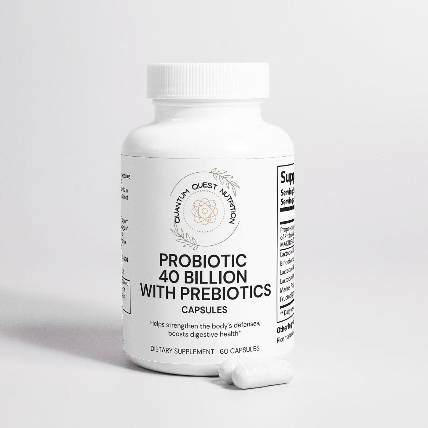 Probiotic 40 Billion with Prebiotics